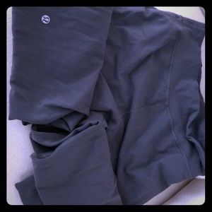 Grey lululemon lounge pants size 4